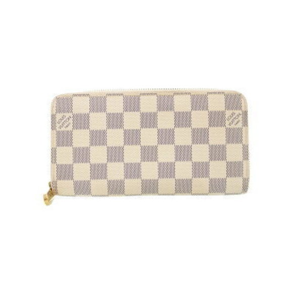 Louis Vuitton Damier Azur White Zippy Wallet - Picture 1 of 5